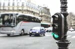 フランスの街路の信号機。