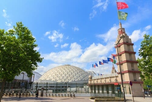 フランスの国旗、ドーム